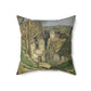 Cézanne, Paul - The House of the Hanged Man, Auvers-sur-Oise (1874) - Suede Square Pillow