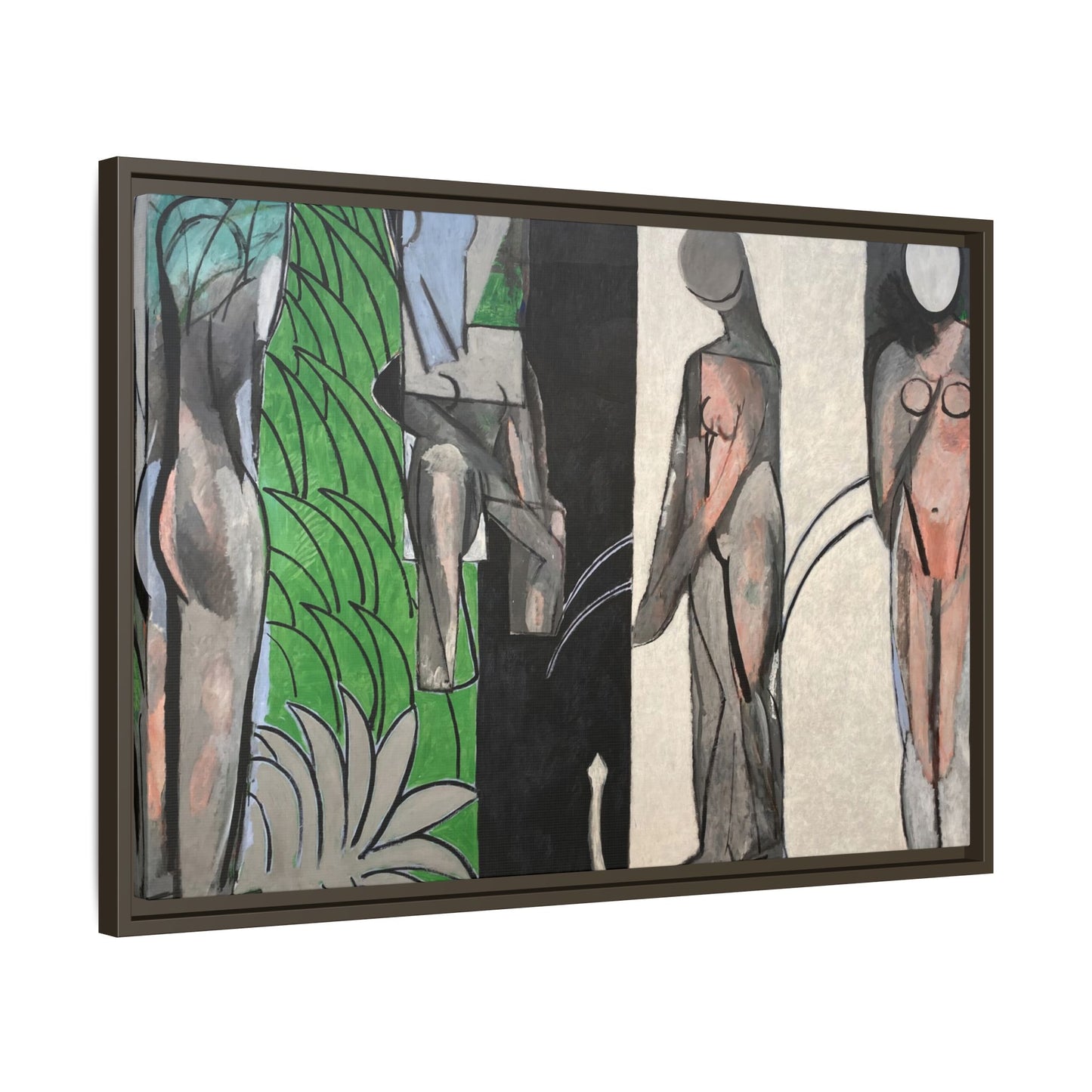 Matisse, Henri - Bathers by a River (1917) - Matte Canvas, Framed
