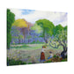 Ranson, Paul - Picking Flowers (1890) - Canvas Block, unframed