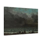 Courbet, Gustave - The Sea (1865) - Canvas Block, unframed