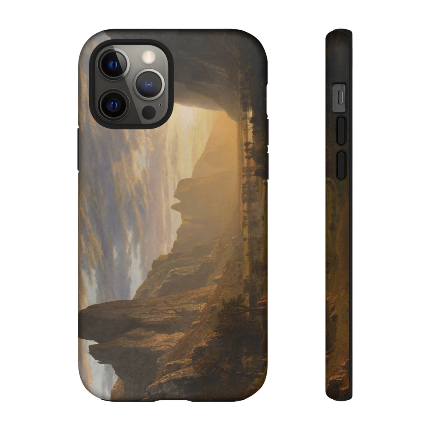 Bierstadt, Albert - Looking Down Yosemite Valley (1865) - Tough Phone Cases