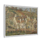 Pissarro, Camille - Red Roofs, Corner of a Village in Winter (1877) - Matte Canvas, Framed
