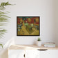 Van Gogh, Vincent - The Night Cafe (1888) - Matte Canvas, Framed