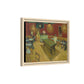 Van Gogh, Vincent - The Night Cafe (1888) - Matte Canvas, Framed