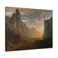 Bierstadt, Albert - Looking Down Yosemite Valley (1865) - Canvas Block, unframed