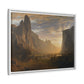 Bierstadt, Albert - Looking Down Yosemite Valley (1865) - Matte Canvas, Framed