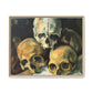 Cézanne, Paul - Pyramid of Skulls (1901) - Matte Canvas, Framed