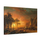 Bierstadt, Albert - Emigrants Crossing the Plains (1867) - Canvas Block, unframed