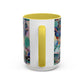 Matisse, Henri - Woman with a Hat (1905) - Colorful Accent Mugs