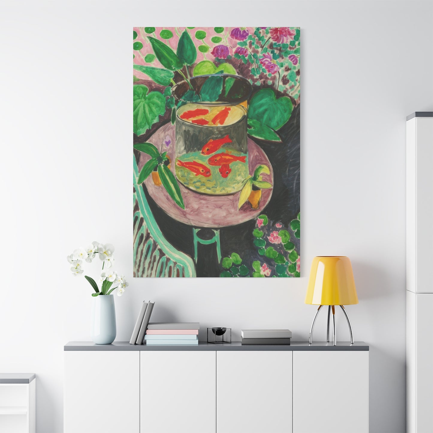 Matisse, Henri - The Goldfish (1912) - Canvas Block, unframed