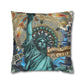 Pacio, Adam - Liberty Mandala - Suede Square Pillowcase