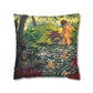 Ranson, Paul - The Lotus Bather (1906) - Suede Square Pillowcase