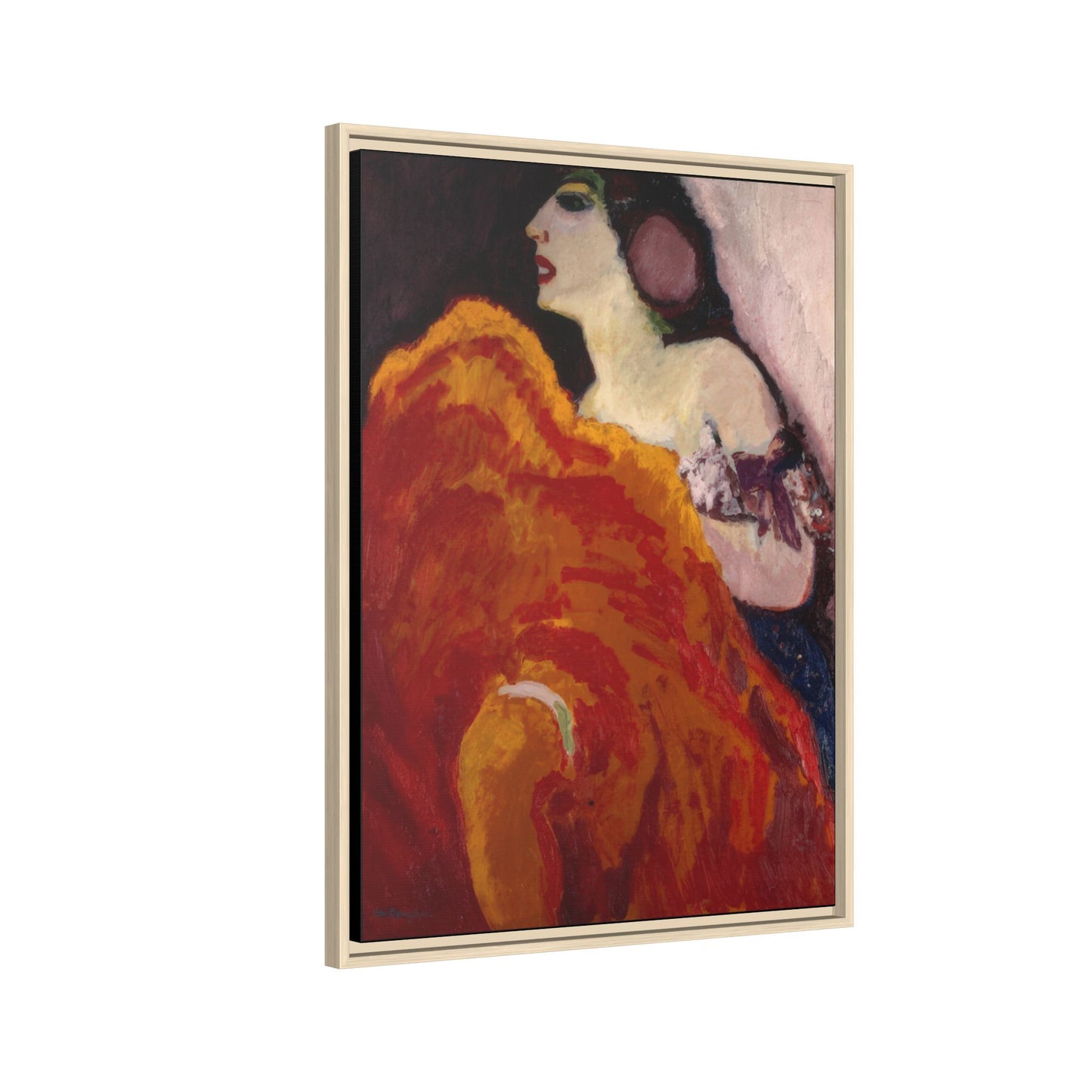 Van Dongen, Kees - The Red Dancer (1907) - Matte Canvas, Framed