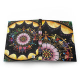 Obsidian Grandmothers Mandala - Hardcover Journal Matte