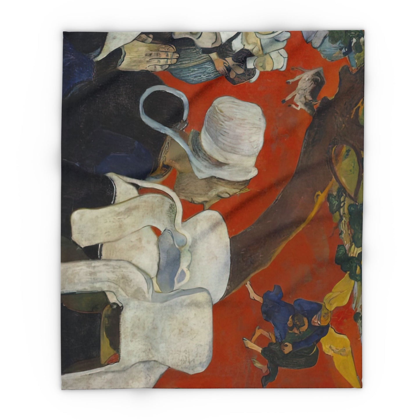 Gauguin, Paul - Vision of the Sermon (Jacob Wrestling with the Angel) (1888) - Arctic Fleece Blanket