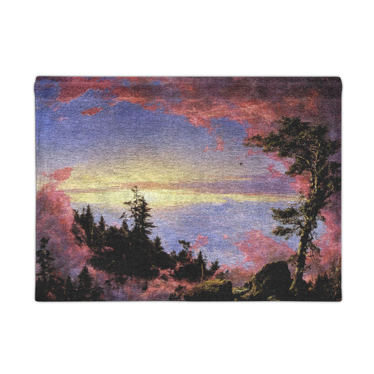 Church, Frederic Edwin - Above the Clouds at Sunrise  (1849) - Woven Wall Tapestry