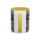 Pacio, Adam - Memento Mori Mandala - Colorful Accent Mugs