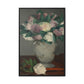 Manet, Édouard - Peonies (1864) - Matte Canvas, Framed