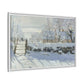 Monet, Claude - The Magpie (1868) - Matte Canvas, Framed