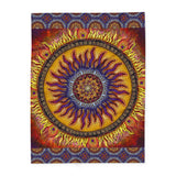 Pacio, Adam - Solar Disc Mandala - Arctic Fleece Blanket