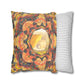 Filiger, Charles - Woman’s Head with Closed Eyes (1893) - Suede Square Pillowcase