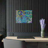 Melek Taus Mandala - Acrylic Block