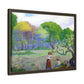 Ranson, Paul - Picking Flowers (1890) - Matte Canvas, Framed