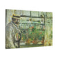 Morisot, Berthe - Eugene Manet on the Isle of Wight (1875) - Canvas Block, unframed