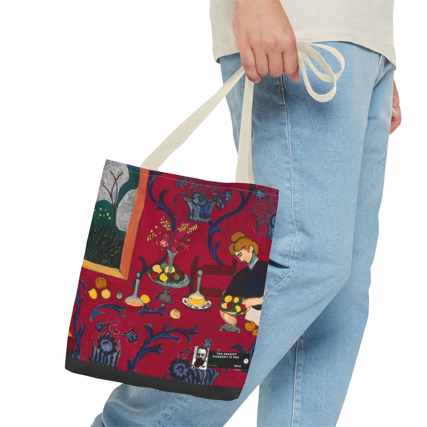 Matisse, Henri - The Dessert Harmony in Red (1908)- Tote Bag
