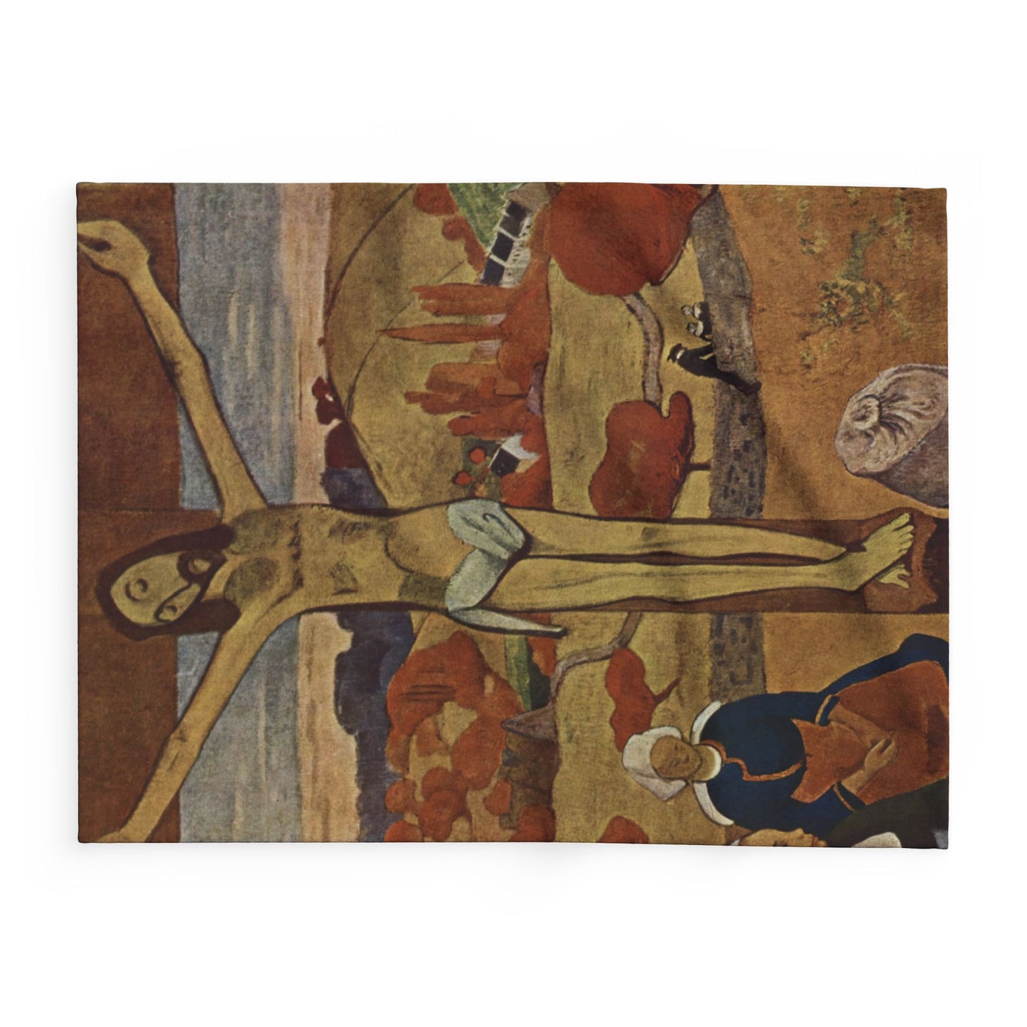 Gauguin, Paul - The Yellow Christ (1889) - Arctic Fleece Blanket
