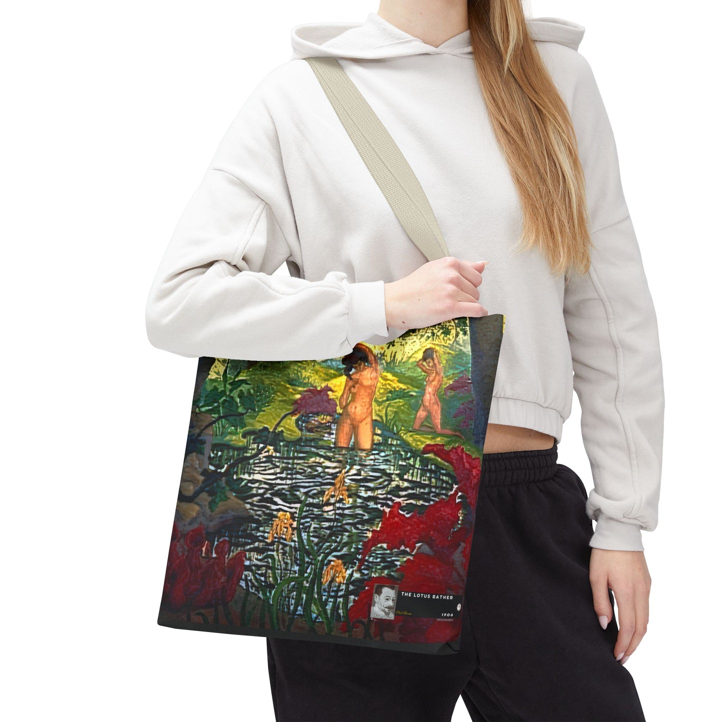 Ranson, Paul - The Lotus Bather (1906) - Tote Bag