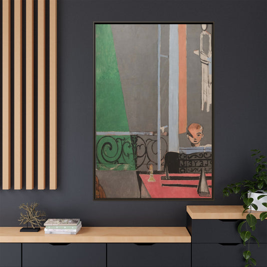Matisse, Henri - Piano Lesson (1916) - Matte Canvas, Framed