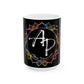 AdamPacio.com Logo - Black - Ceramic Mug