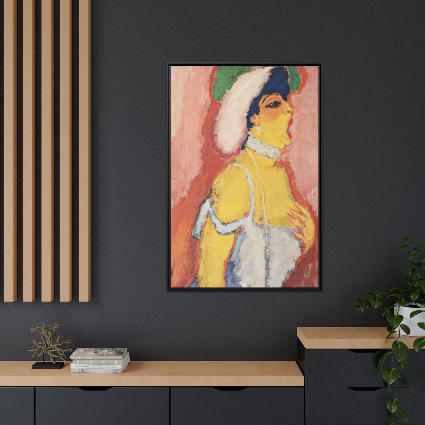 Van Dongen, Kees - Modjesko, Soprano Singer (1908) - Matte Canvas, Framed