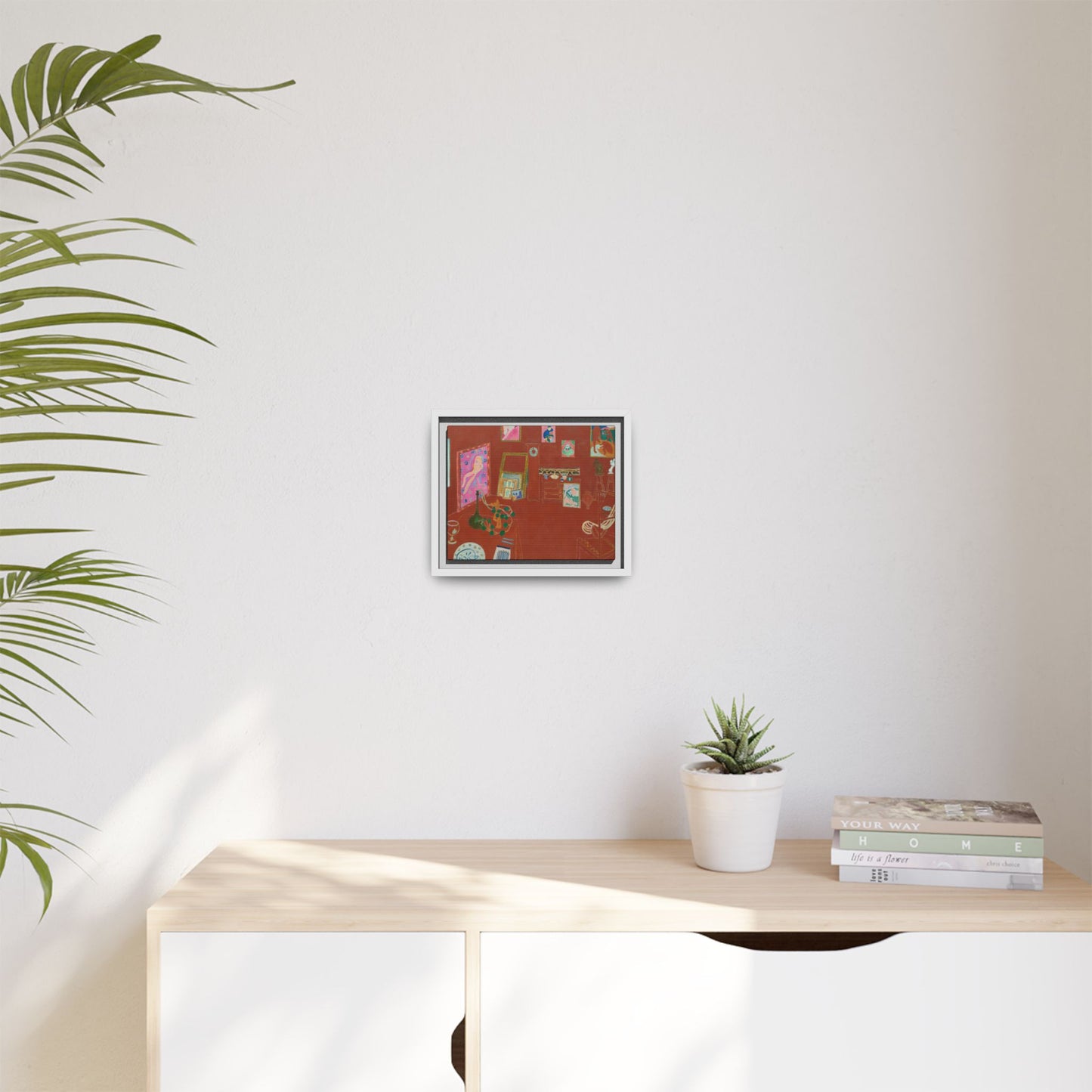 Matisse, Henri - The Red Studio (1911) - Matte Canvas, Framed