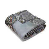 Pacio, Adam - Memento Mori Mandala - Arctic Fleece Blanket