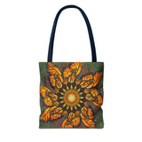 Monarch Butterfly Mandala - Tote Bag