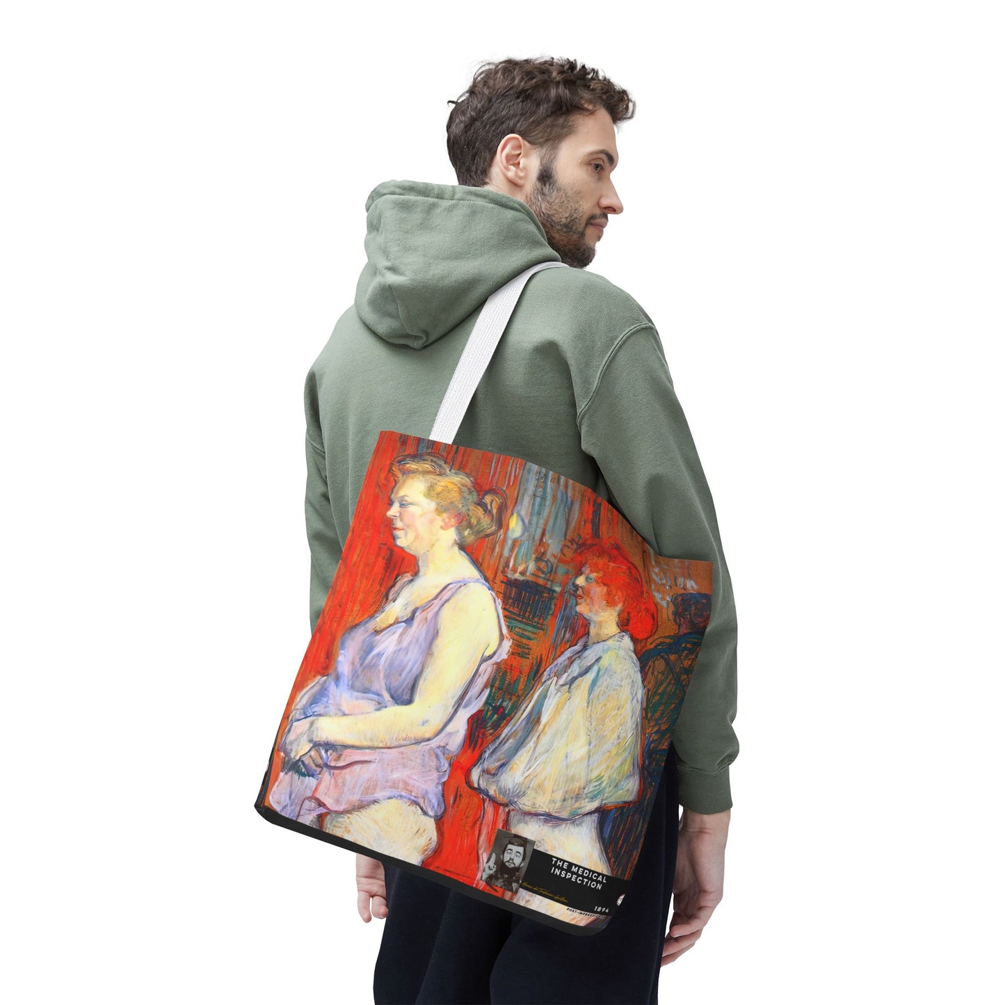 Toulouse-Lautrec, Henri - The Medical Inspection (1894) - Tote Bag