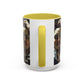 Courbet, Gustave - The Desperate Man (1843) - Colorful Accent Mugs