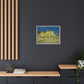 Van Gogh, Vincent - The Yellow House (1888) - Matte Canvas, Framed