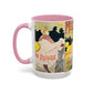 Toulouse-Lautrec, Henri - Moulin Rouge - La Goulue (1891) - Colorful Accent Mugs