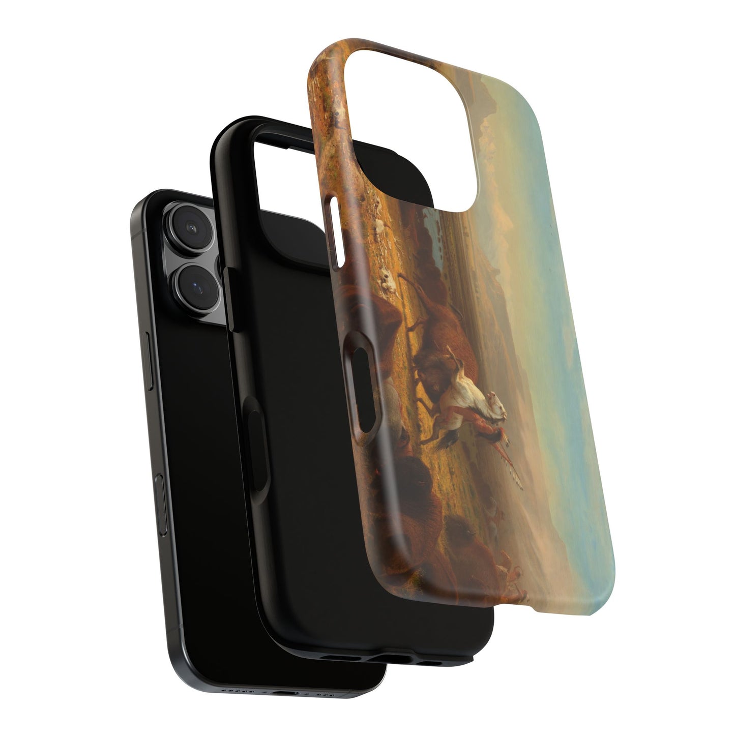 Bierstadt, Albert - The Last of the Buffalo  (1888) - Tough Phone Cases