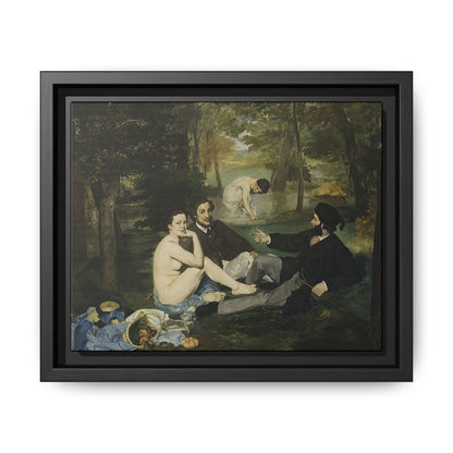 Manet, Édouard - Luncheon on the Grass (1863) - Matte Canvas, Framed