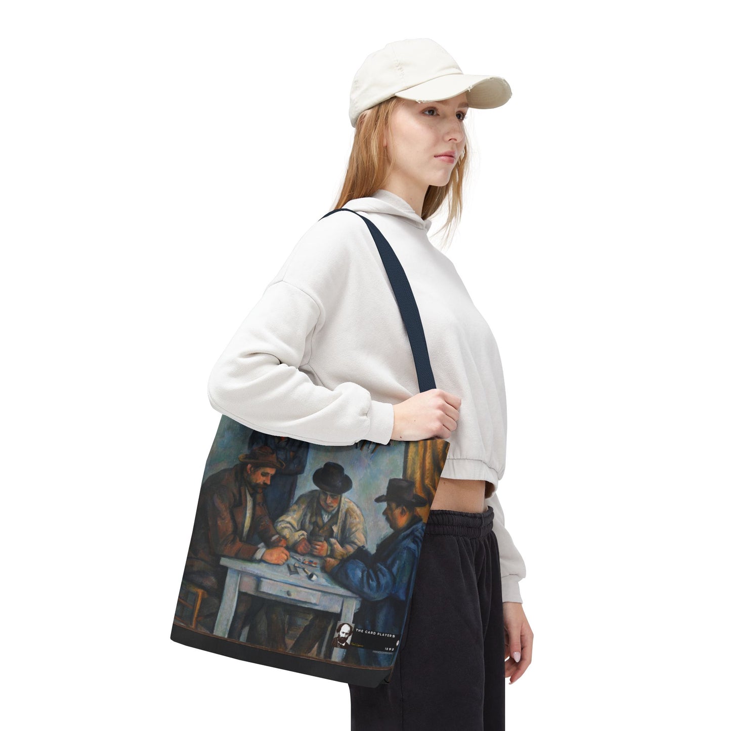 Cézanne, Paul - The Card Players (1892) - Tote Bag