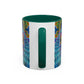 Pacio, Adam - Melek Taus Mandala - Colorful Accent Mugs
