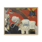 Gauguin, Paul - Vision of the Sermon (Jacob Wrestling with the Angel) (1888) - Matte Canvas, Framed