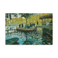 Monet, Claude - La Grenouillere (1869) - Canvas Block, unframed