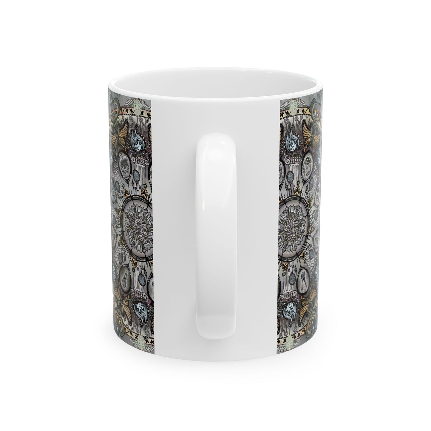 Pacio, Adam - Memento Mori Mandala - Ceramic Mug
