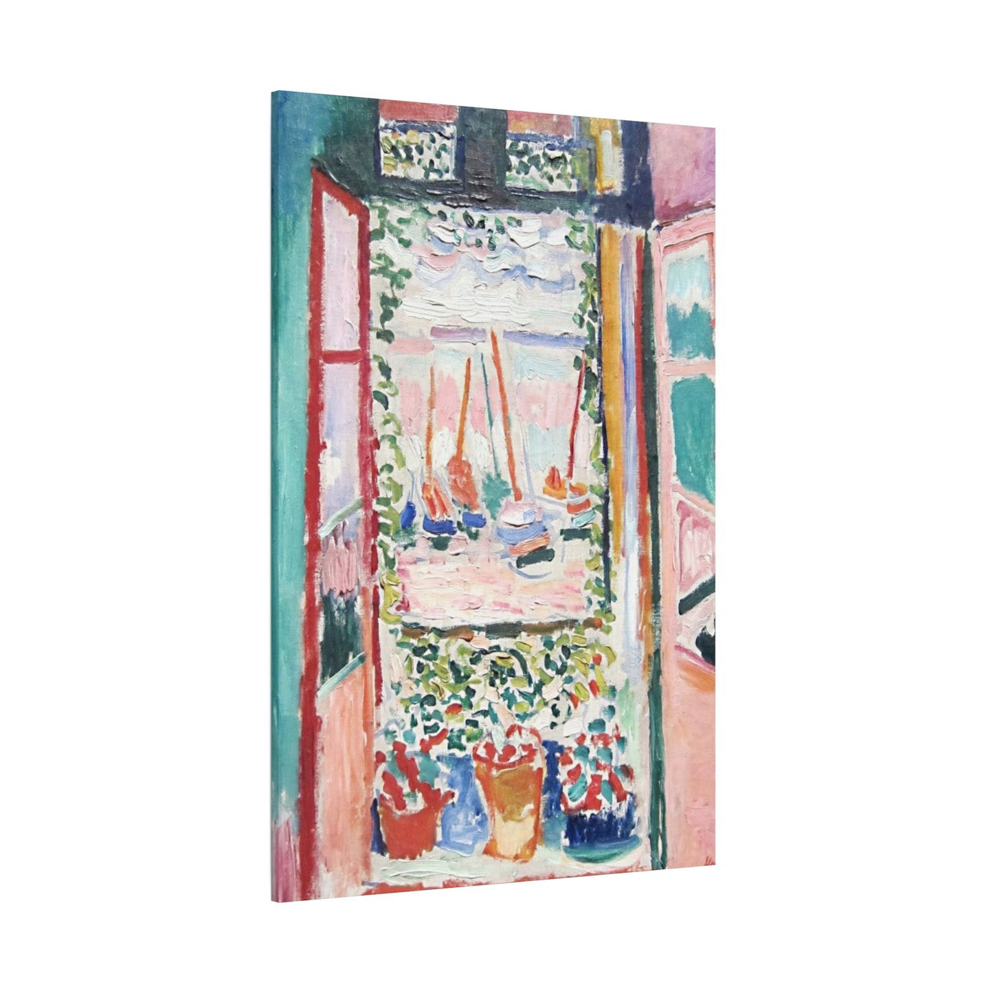 Matisse, Henri - Open Window, Collioure (1905) - Canvas Block, unframed