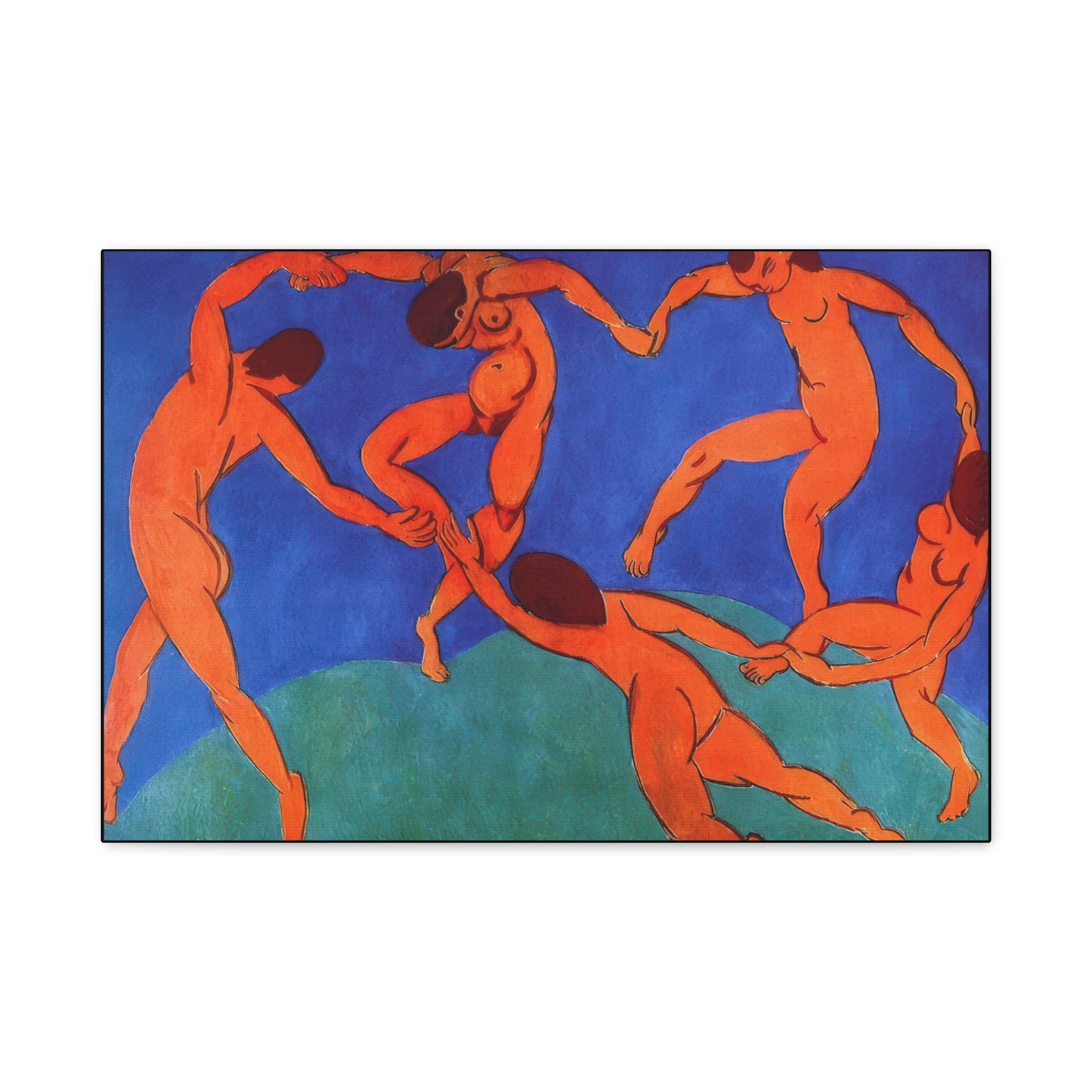 Matisse, Henri - Dance (II) (1910) - Canvas Block, unframed